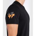 T-shirt Venum S47 nera / arancione