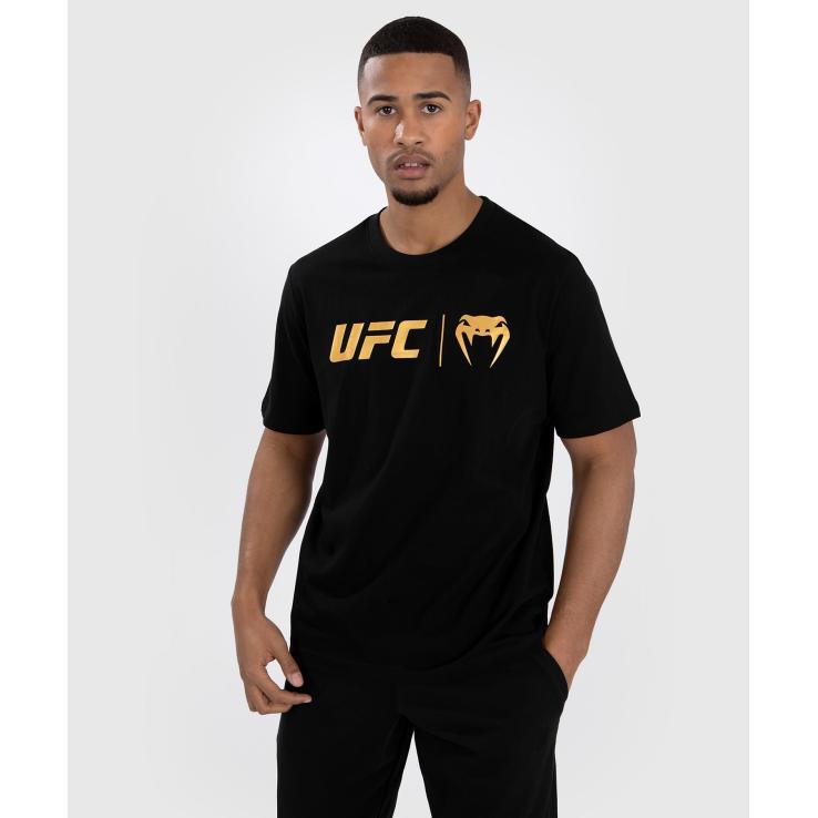 T-shirt Venum X UFC Classic nera / oro