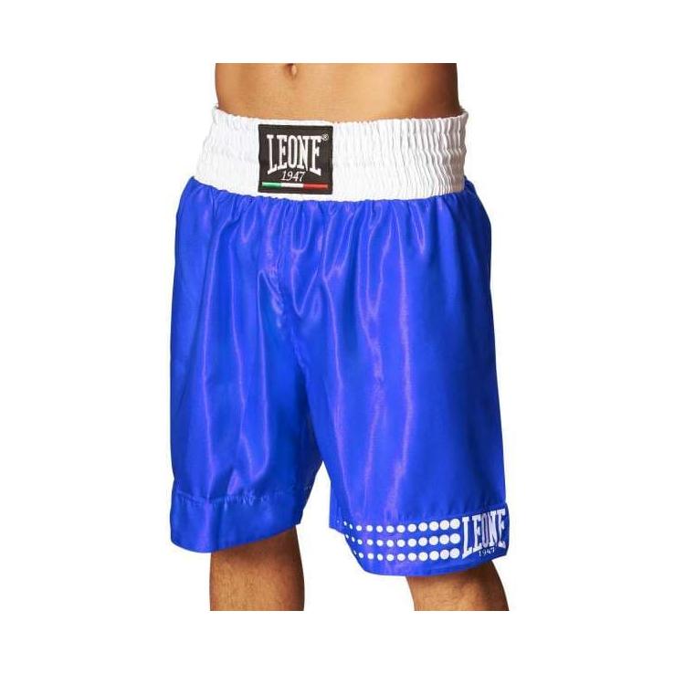 Pantaloncini da boxe Leone AB737 - blu