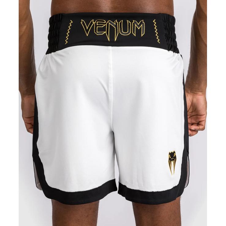Pantaloncini da boxe Venum Classic bianchi / neri