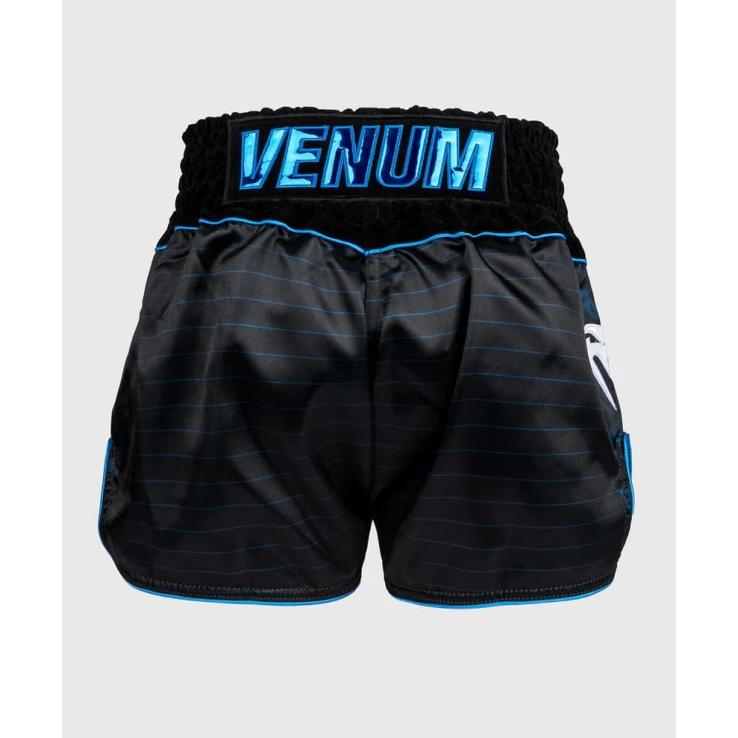 Pantaloni Muay Thai Venum Attack - neri / blu