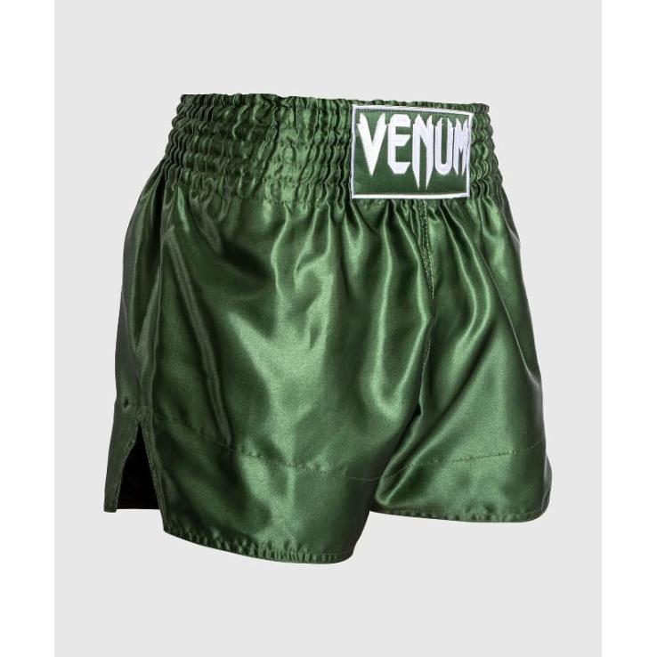 Pantaloni Venum Classic Muay Thai kaki / bianchi