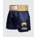 Pantaloni Muay Thai Venum Classic Blu scuro/Oro